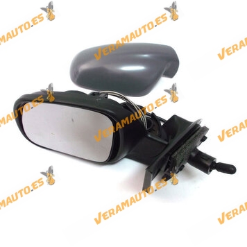 Rear-view Mirror Peugeot 307 from 2001 to 2009 with Mechanical Control Left Printed No suitable for Cabrio