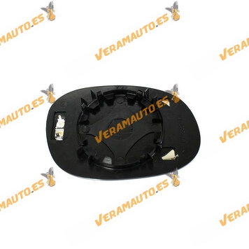 Cristal Espejo Retrovisor Citroen C2 C3 Peugeot 206 Y 1007 Termico Convexo Izquierdo Similar 8151ge 8151gf