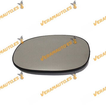Cristal Espejo Retrovisor Citroen C2 C3 Peugeot 206 Y 1007 Termico Convexo Izquierdo Similar 8151ge 8151gf