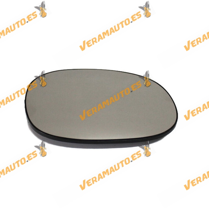 Cristal Espejo Retrovisor Citroen C3 Peugeot 206 Y 1007 Termico Convexo Delantero Derecho Similar 8151gf