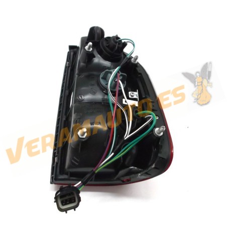 Piloto Mitsubishi L200 Strada 1996-2000 Trasero Izquierdo Blanco Rojo