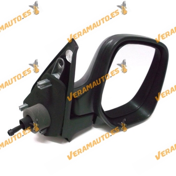 Rear view Mirror Citroen Berlingo Peugeot Partner from 1996 to 2008 with Mechanic Control Right Black