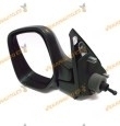 Espejo Retrovisor Citroen Berlingo Peugeot Partner Del 1996 Al 2008 Con Mando Mecanico Negro Izquierdo oem Similar 8153hl
