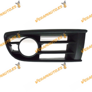 Bumper Grille Volkswagen Polo 2001 to 2005 Front Right with Antifog Hole