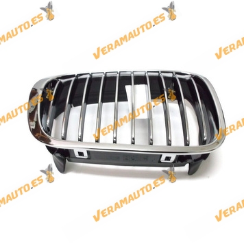 Front Grille Bmw E46 Serie 3 1998 to 2001 Front Right Chromed 4 doors model