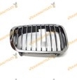 Rejilla Frente Bmw E46 Serie 3 1998 a 2001 Delantera Derecha Cromada Modelo 4 Puertas