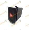 Botonera Interruptor Emergencia o Warning | Volkswagen Golf IV y Bora | 7 Pines | OEM 1J0953235C | 1J0953235E | 1J0953235J