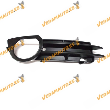Bumper Grille Audi A3 Sportback 2005 to 2008 Front Right with Antifog Hole Similar to 8p4807682b