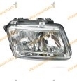 Faro Optica Audi A3 Del 1996 Al 2000 H7 Mas H4 DL Dcho(Con Antiniebla)