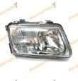 faro optica audi a3 del 1996 al 2000 lamparas h7 y h1 delantero derecho