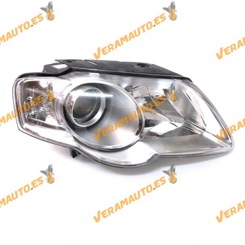 faro optica volkswagen passat del 2005 al 2010 lamparas h7 y h7 con motor derecho