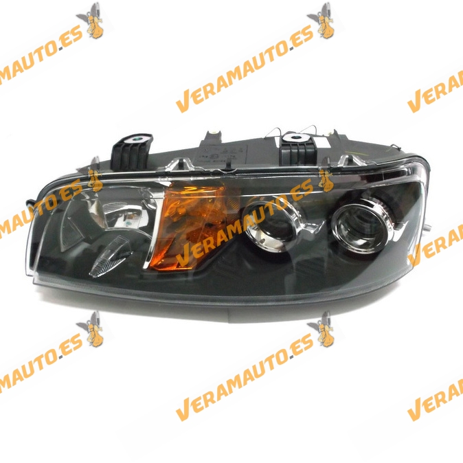 faro fiat punto del 2001 al 2003 lamparas h3 h1 y h1 optica delantera izquierda