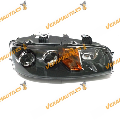 faro fiat punto del 2001 al 2003 lamparas h3 h1 y h1 optica delantera derecha