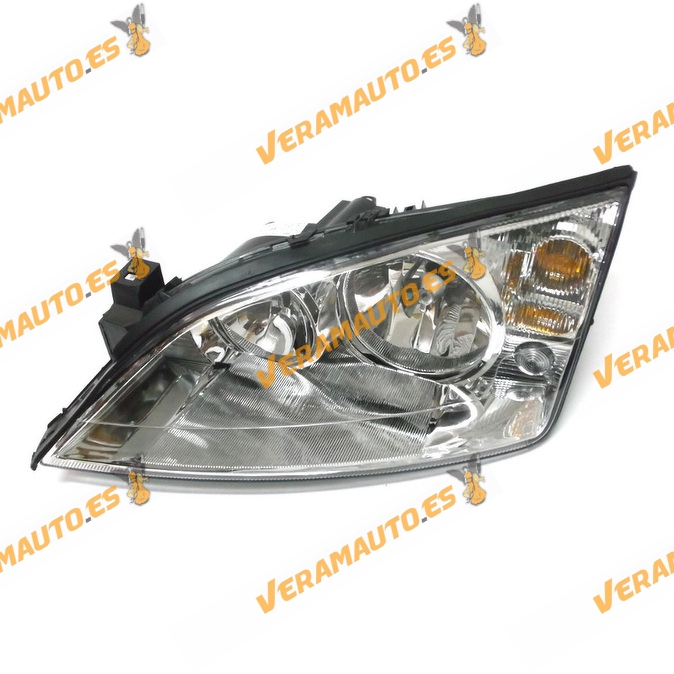 faro ford mondeo del 2000 al 2007 lamparas h7 y h1 delantero izquierdo regulacion electrica