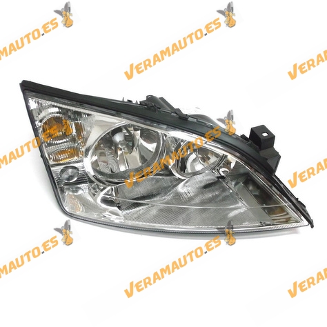 faro ford mondeo del 2000 al 2007 lamparas h7 y h1 delantero derecho regulacion electrica