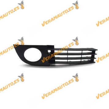 Front Bumper Grille Audi A6 from 2001 to 2005 with Open Fog Light Lamps Right similar to 4B0807682AA