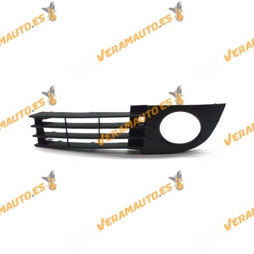 Front Bumper Grille Audi A6 from 2001 to 2005 with Open Fog Light Hole Left similar to 4B0807681AA
