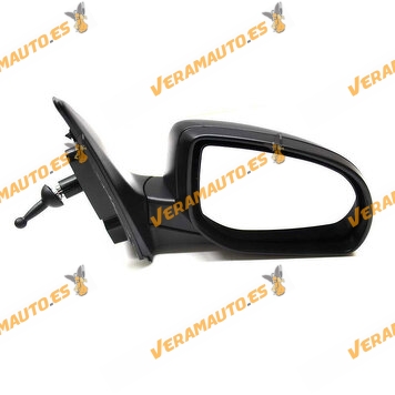 Espejo Retrovisor Hyundai i20 de 2008 a 2014 | Getz de 2005 a 2011 | Derecho | Mecánico | Negro | OE Similar 87620-1J000