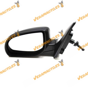 Espejo Retrovisor Hyundai i20 de 2008 a 2014 | Getz de 2005 a 2011 | Izquierdo | Mecánico | Negro | OE Similar  87610-1J000