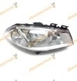 faro renault megane de 2002 a 2006 lamparas h7 h1 regulacion electrica