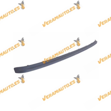 Lower Rear Bumper Frame BMW Serie 3 E46 from 1998 to 2001 Black 4 Doors Models 51128208926