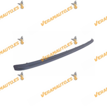 Rear Bumper Moulding | BMW 3 Series E46 from 1998 to 2001 | Black | 4 Door Sedan | Similar to 51128208926