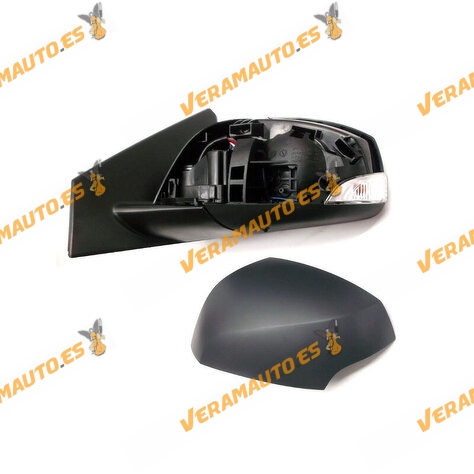Espejo Retrovisor Renault Megane III años 2008 a 2013 izquierdo 9 pines electrico termico intermitente sensor imprimado