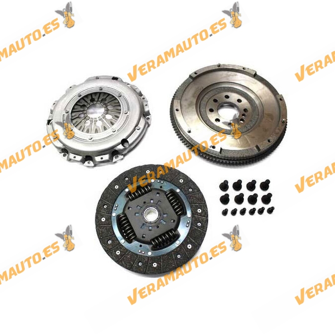 Clutch Kit Ford Mondeo III | Jaguar X-Type 2.0D | Dual Mass Flywheel to Rigid Flywheel Conversion | OE 4555397 | 2S716477FD