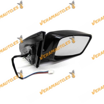 Espejo Retrovisor Nissan X-Trail T30 de 2003 a 2007 derecho negro parcialmente imprimado electrico abatible 5 pines 963019H109