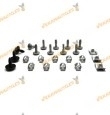 Juego de tornilleria | Kit de 24 Piezas Para Protección Bajo Motor |  Citroen C1 C2 C3 | Peugeot 1007 208 2008 | OEM 694383