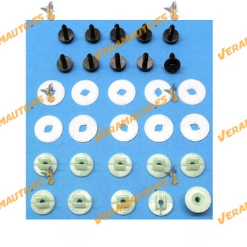 Ford C-Max | Focus | Mondeo III - IV | Fiesta | Volvo | OE A0009889325 Engine Underbody Protection Bolts and Screws Set