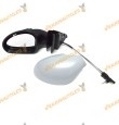 Espejo Retrovisor Seat Ibiza Cordoba De 2002 Al 2008 Con Mando Mecanico Imprimado Izquierdo
