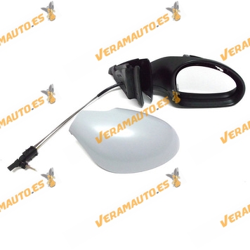 Rear view Mirror Seat Ibiza Cordoba from 2002 to 2008 with Mechanical Control Printed Right