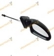 Espejo Retrovisor Seat Ibiza Cordoba De 2002 Al 2008 Con Mando Mecanico Negro Derecho
