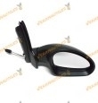 espejo seat toledo altea de 2004-2009 con mando mecanico derecho negro