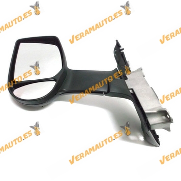 Espejo Retrovisor Ford Transit De 2000 A 2013 Brazo Largo Sin Mando Manual Izquierdo