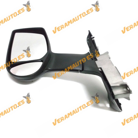 Espejo Retrovisor Ford Transit De 2000 A 2013 Brazo Largo Sin Mando Manual Izquierdo