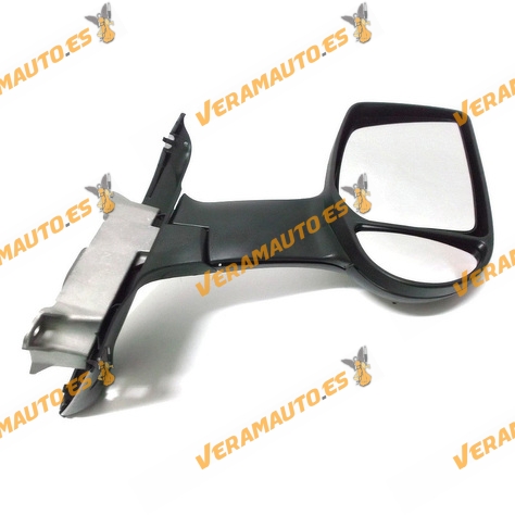 Espejo Retrovisor Ford Transit De 2000 A 2013 Brazo Largo Sin Mando Manual Derecho