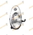 faro nissan micra del 2003 al 2007  h4 fondo cromado carroceria k12