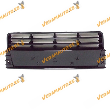 Central Bumper Grille Ford Focus 2011 to 2014 Front Sheen Black