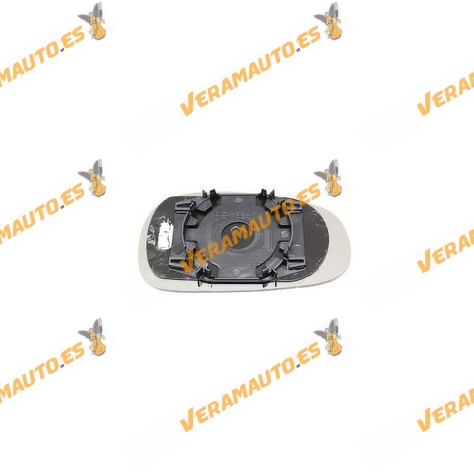 Cristal Espejo Retrovisor Seat Leon II 1P 2005 a 2009 Izquierdo termico asferico gran angular equivalente a OEM 1P1857521A