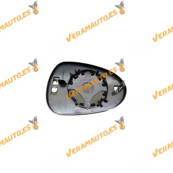 Cristal Espejo Retrovisor Seat Ibiza 6J Leon 09 Exeo Izquierdo termico convexo equivalente a OEM 6J0857521D