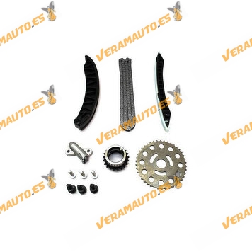 Kit cadena de distribucion Nissan Opel Renault motores 2.0 DCi CDTi tipo M1D-M9R a partir de año 2005 similar a 130C-12127R