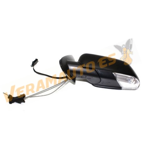 Espejo Skoda Octavia II (1Z) 2004 a 2008 derecho mecánico piloto negro