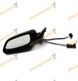 Espejo Retrovisor Skoda Octavia II (1Z) de 2004 a 2008 | Izquierdo | Con Mando Mecánico | Con Piloto Intermitente | Carcasa Negr
