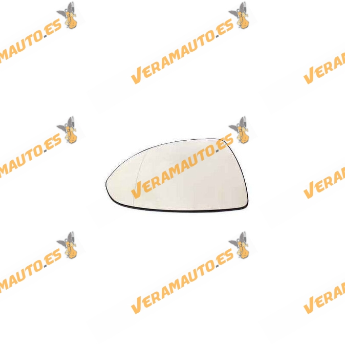 Cristal Espejo Retrovisor Opel Corsa Desde 2006 hasta 2011 Con Soporte Montaje Izquierdo Termico Convexo