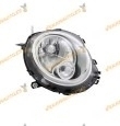 Right Front Headlight Mini R55 | R56 | R57 | R58 | R59 from 2007 to 2015 with White Pilot | For H4 Bulbs | OEM 2751872