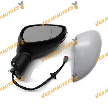 Espejo Retrovisor Ford Fiesta (JA8) de 2013 a 2017 | Derecho | Eléctrico Térmico Imprimado | Intermitente | OE Similar 1799161