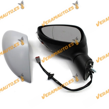 Espejo Retrovisor Ford Fiesta (JA8) de 2013 a 2017 | Izquierdo | Eléctrico Térmico Imprimado | Intermitente | OE Similar 1799162