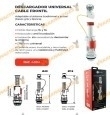 Universal Cistern Discharger By Cable + Frontal Base Roca Spare Parts